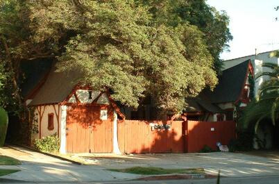 Chaplin Court as seen from street.